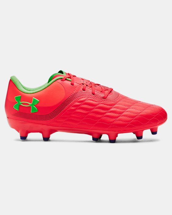 Women's UA Magnetico Pro 3 FG Soccer Cleats in Red image number 0